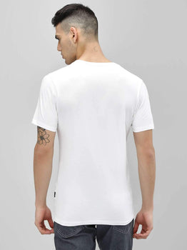APNA TIME AAEGA WHITE DRYFIT TSHIRT