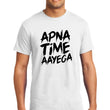 APNA TIME AAEGA WHITE DRYFIT TSHIRT